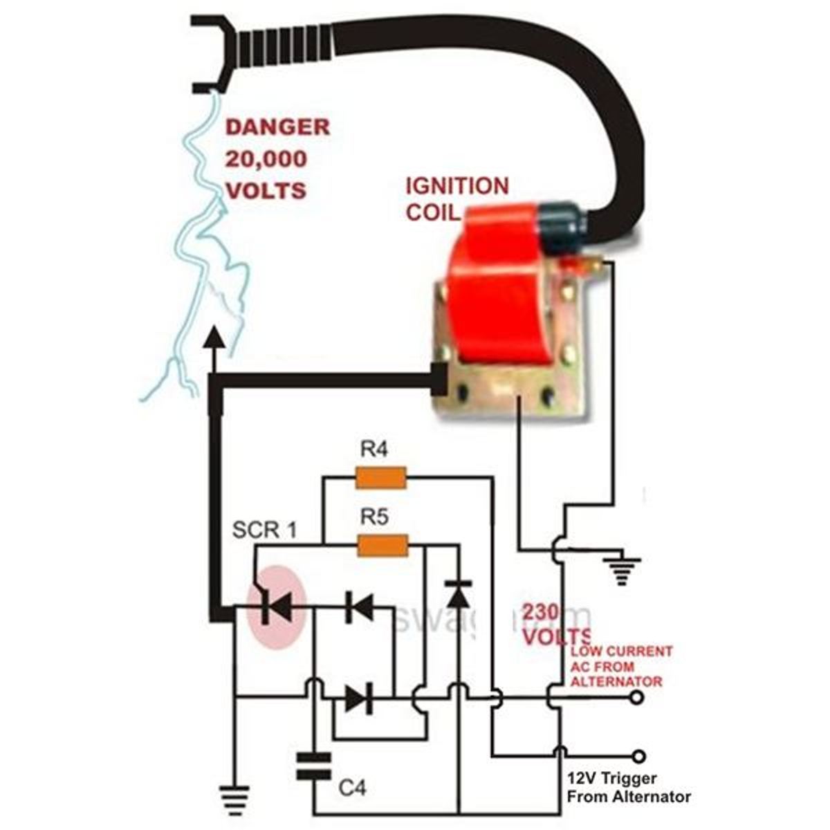 Ignition Coil Circuit Diagram