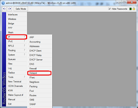 winbox mikrotik - IP hotspot