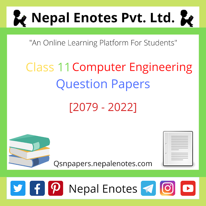 Class 11 Computer Engineering Faculty [2079 - 2022] Question Papers 