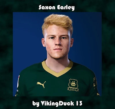 PES 2021 Saxon Earley Face