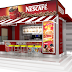 Desain booth Nescafe