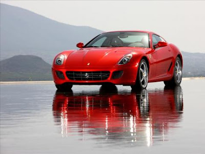 Front view of Ferrari 599 GTB Fiorano