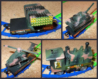 806; Battery Operated; Force Chariot; Military Train; New Playset; Rack Toy Month; Rack Toys; Railway Models; Railway Set; Rocket Launcher; Small Scale World; smallscaleworld.blogspot.com; Special Force's Train; Tank Toy; Toy Helicopter; Track Train Play Set; War-211B Command;
