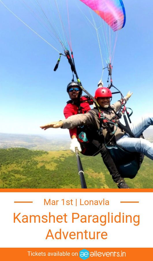 Kamshet near Lonavala, Mumbai and Pune. Paragliding is the most amazing experience.