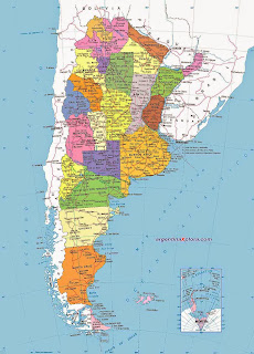 Mapas da Argentina 