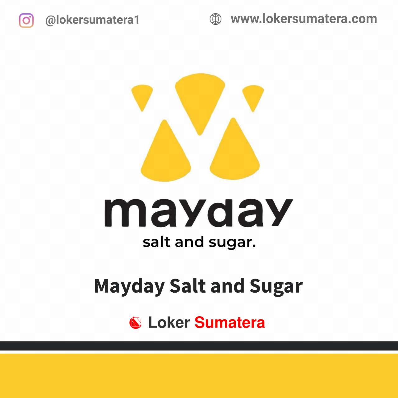Mayday Salt and Sugar Aceh Barat