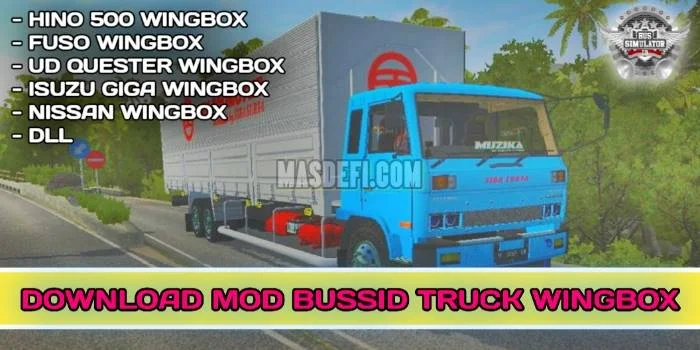 Download Mod Bussid Truck Wingbox