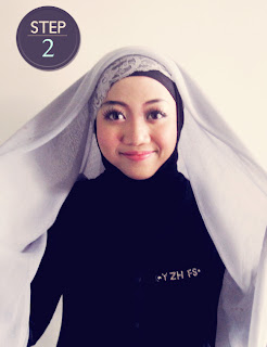 Tips jilbab segiempat