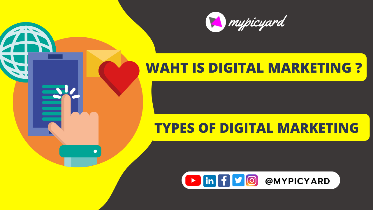 what is digital marketing and types of digital marketing ?