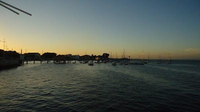 por dos sol no pier da Ribeira SSA