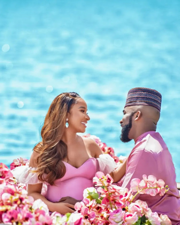 I love you now, I’ll love you always forever- Banky W Celebrates his wife on International women's day (Photos)