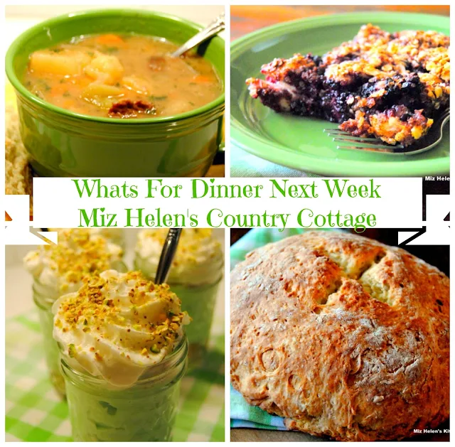 Whats For Dinner Next Week at Miz Helen's Country Cottage