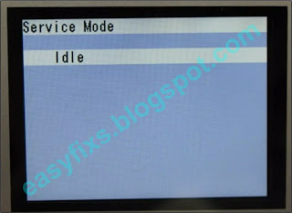 How to enter service mode on Canon MX860, MX868, MX870, MX876