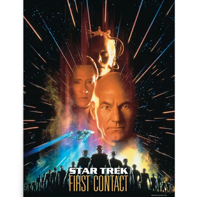 star trek first contact film poster