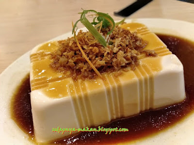 Tofu with oyster sauce