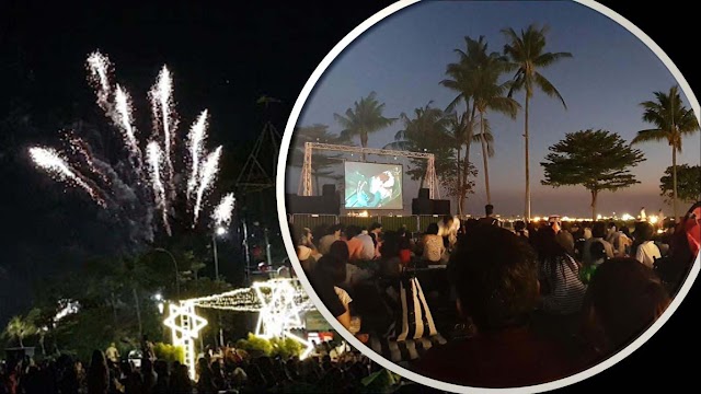 Sentosa FunFest 2019 - Movie and Firework at Palawan Green