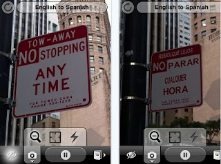 Word Lens iOS realtime language translator