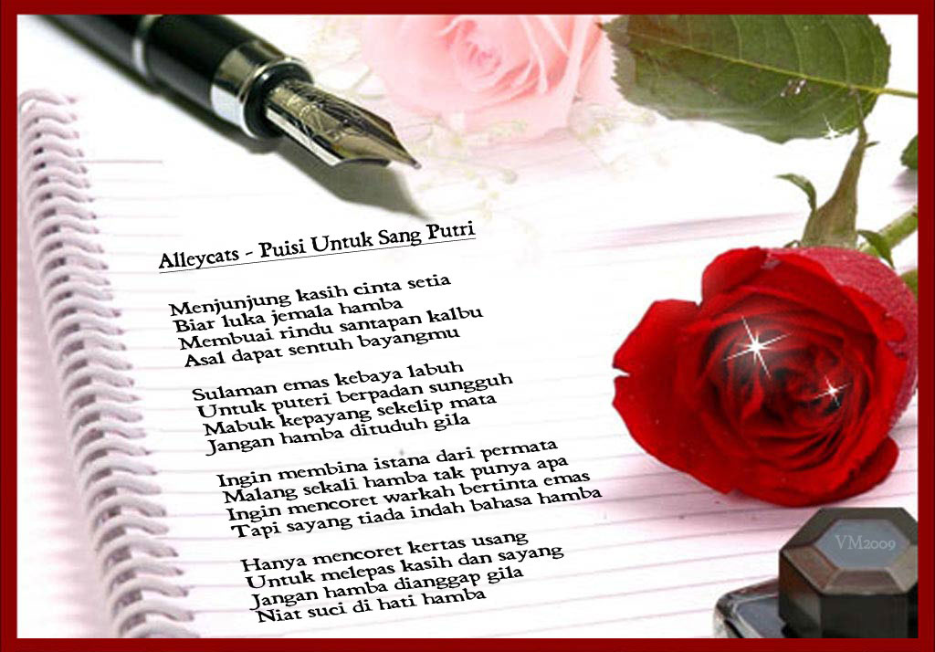 Contoh Puisi  Rindu Romantis  Paling Menarik Di Baca Catatan 
