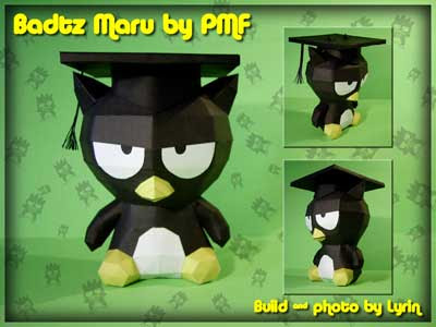 Badtz Maru Papercraft