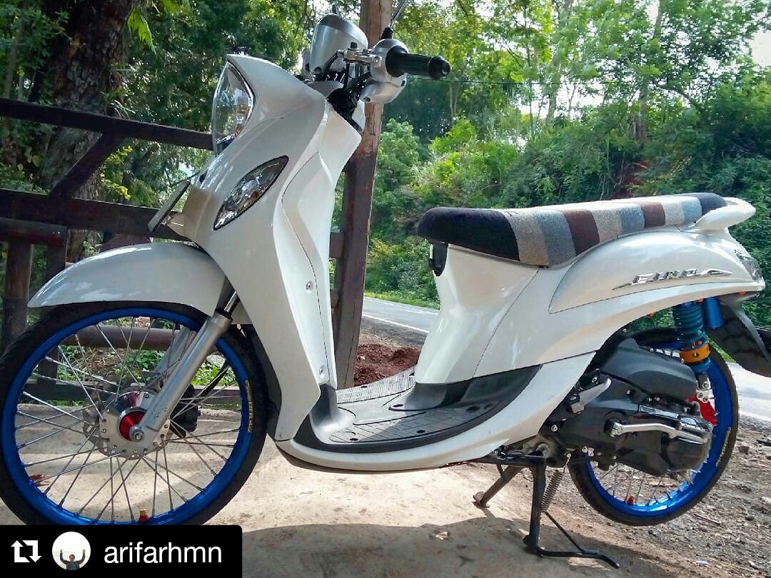 Gambar Modifikasi Motor Fino 2018