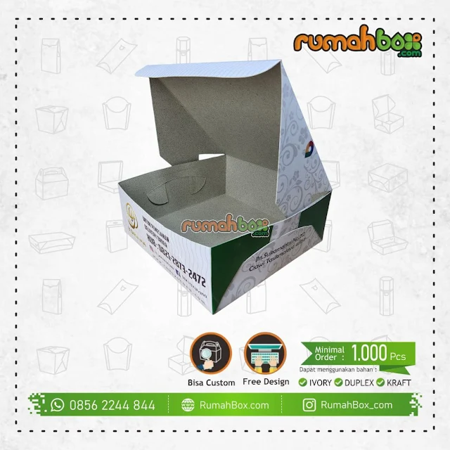 cetak packaging box nasi catering