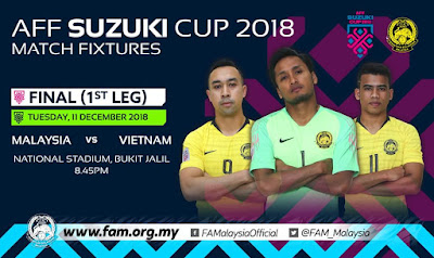 Harga Tiket Final Piala AFF Suzuki 2018 Malaysia vs Vietnam