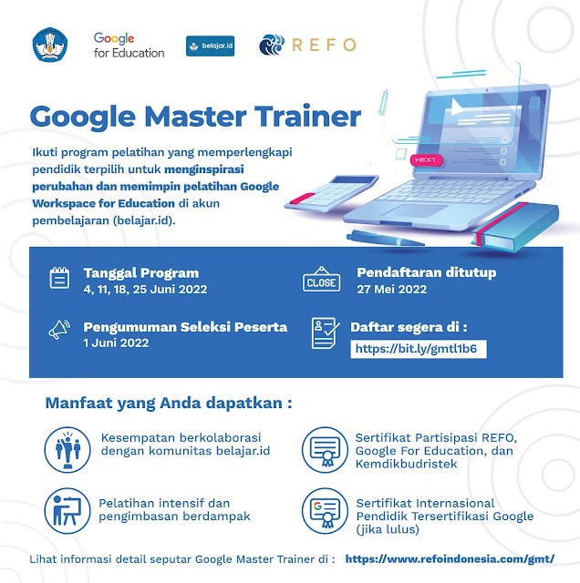 Google Master Trainer Refo