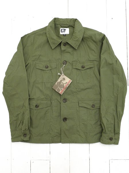 Junya Watanabe Man X Laboureur Wax Jacket. Cruiser Shirt Jacket