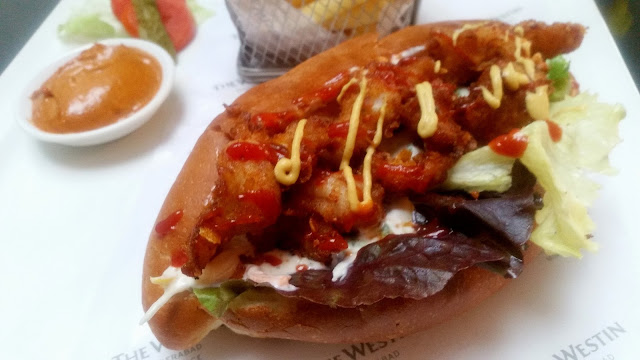 Kentucky Prawn Hot Dog