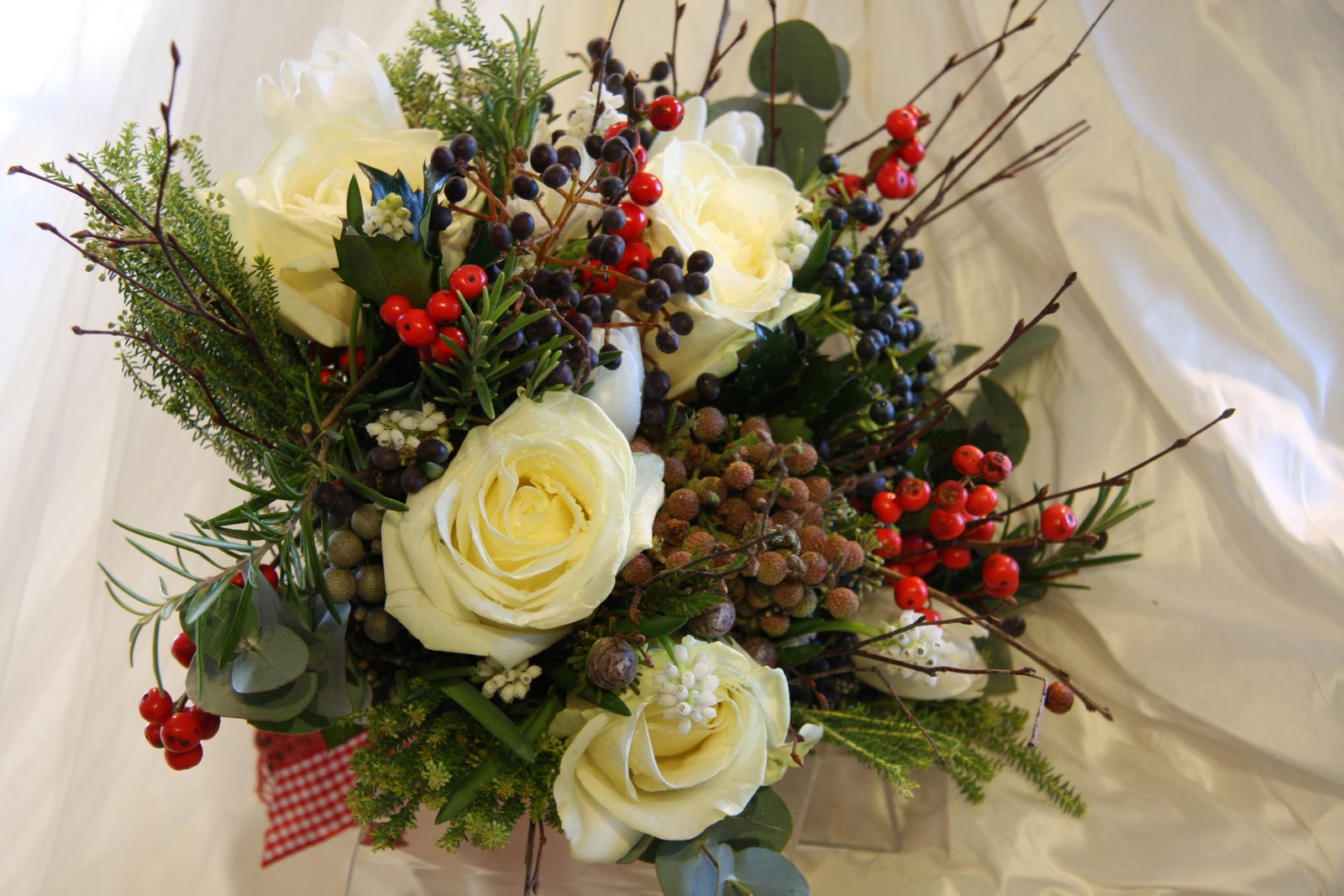 winter wedding bouquet