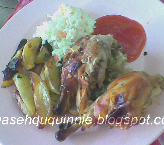 Qasehqu quinnie: Ayam panggang bawang putih