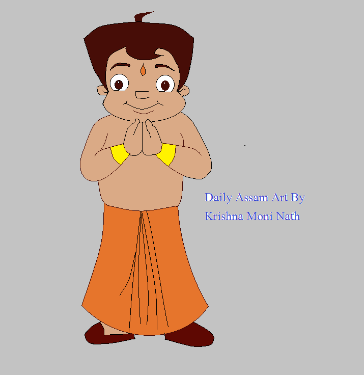 How to draw Chhota Bheem | Step by step Drawing tutorials-saigonsouth.com.vn