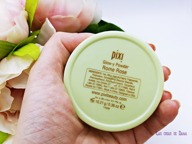 Pixi Aspynovard - Glow-y Powder Rome Rose blush makeup maquillaje colorete iluminador beauty