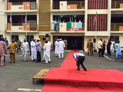 Photo: APC HQs Getting Prepared for Announcement