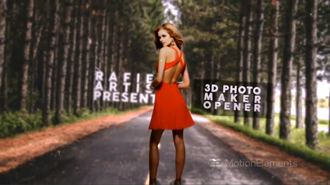 3D Photo Maker Opener : After Effects Template