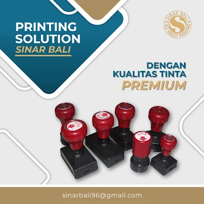 Printing Solution Sinar Bali Stempel Custom