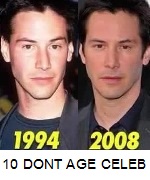 10 FAMOUS PEOPLE WHO DON'T AGE