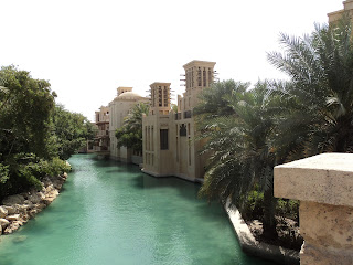 Madinat Jumeirah Souk. View of the waterways.