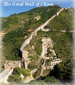 Seven Wonders of the World - The Great Wall of China