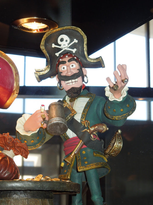 Pirates Black Bellamy claymation character