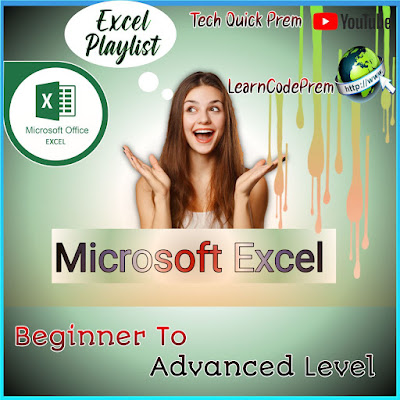 All Excel Video. Full Tutorial Excel in one playlist