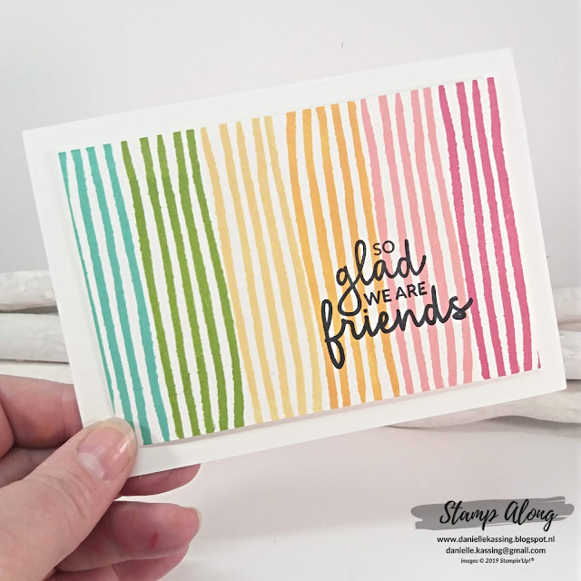 Stampin' Up! Incredible like you #simplestamping