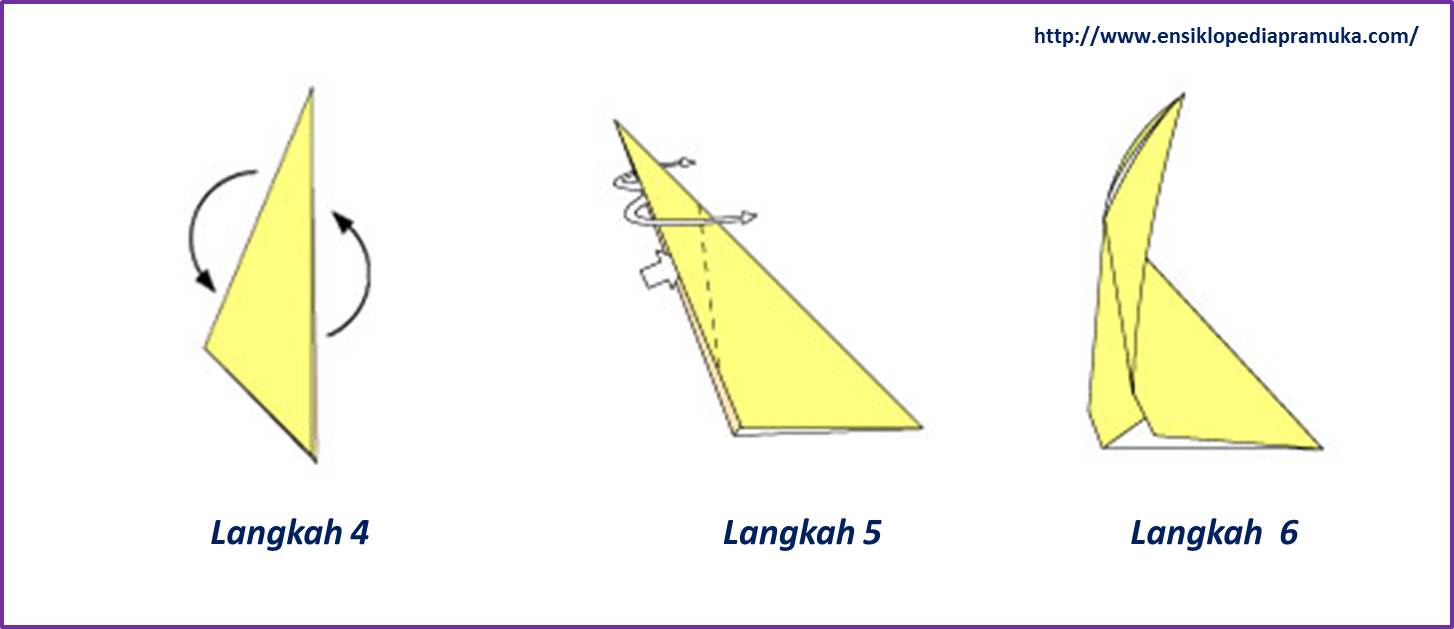 Ensiklopedia Pramuk Kerajinan  Tangan  Pramuka  Origami 