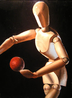 Daily Painting, Oil, Still Life, Catch Mannequin 2