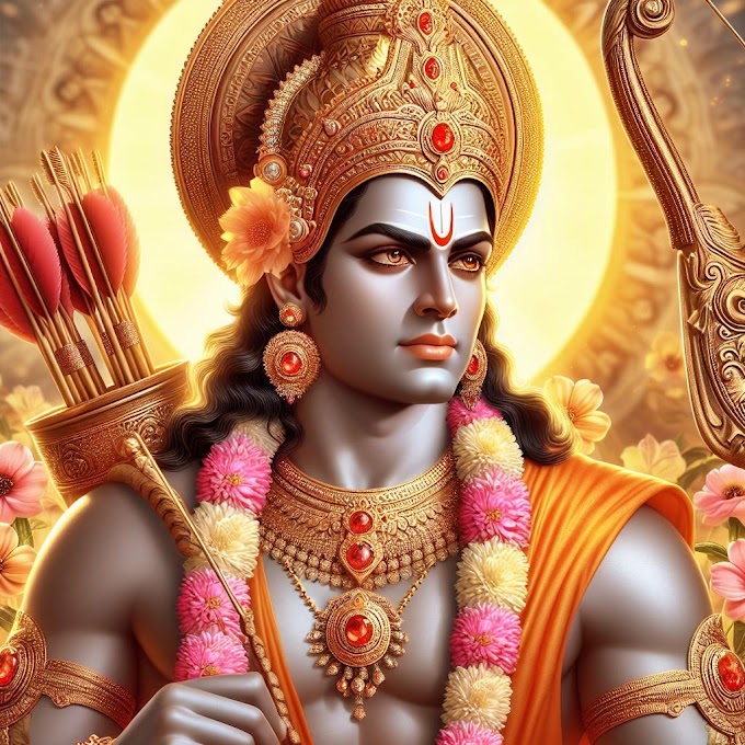 Lord Rama of Ayodhya 5K HD Wallpaper Poster Images Pictures Photos for Devotees