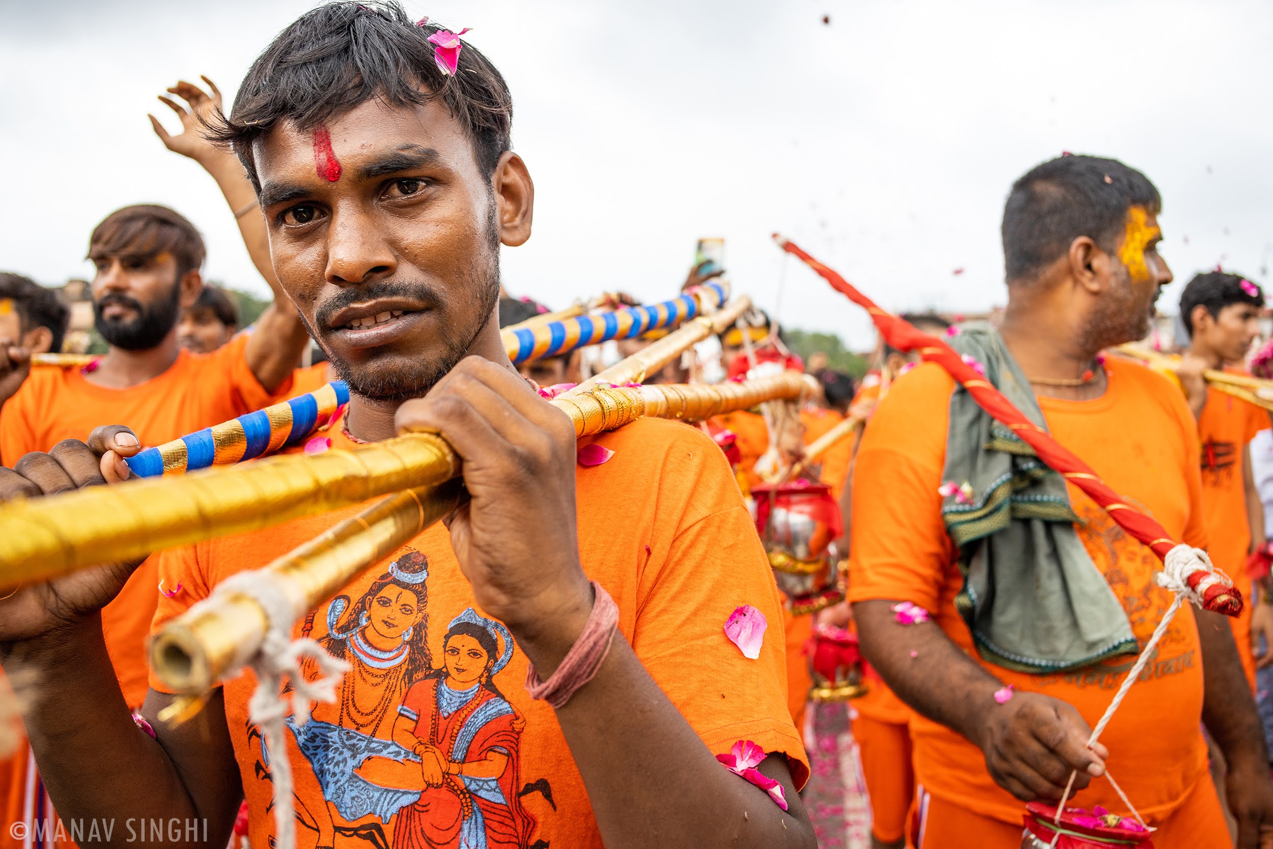 Kanwar Yatra, Kanwariyas and Jaipur Street Photography