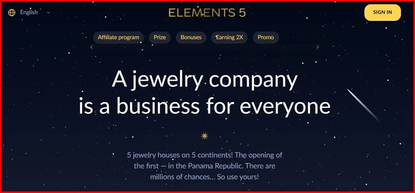 Мошеннический сайт elements5.club – Отзывы, развод, платит или лохотрон? Мошенники ELEMENTS 5