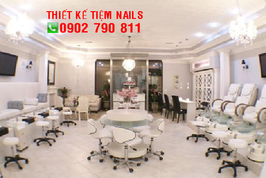 thiết kế salon nails