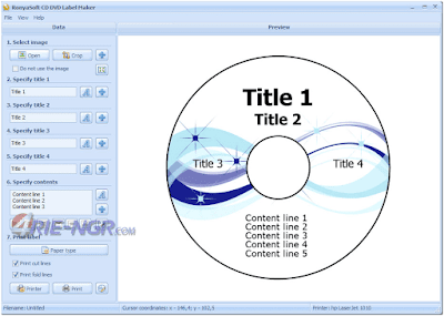 RonyaSoft CD DVD Label Maker 3.02.13 Full Terbaru