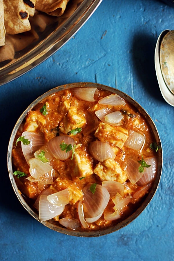 Pyaaz Paneer - Paneer Do Payaza: Recipe